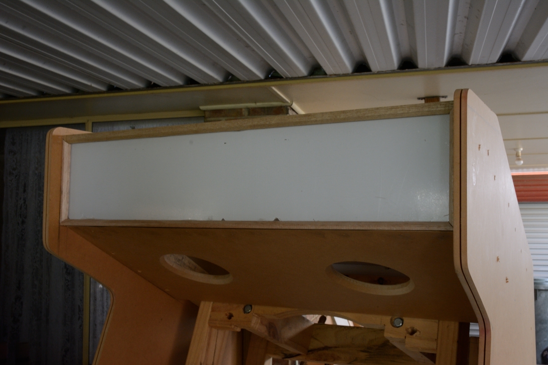 picture of completed marquee frame