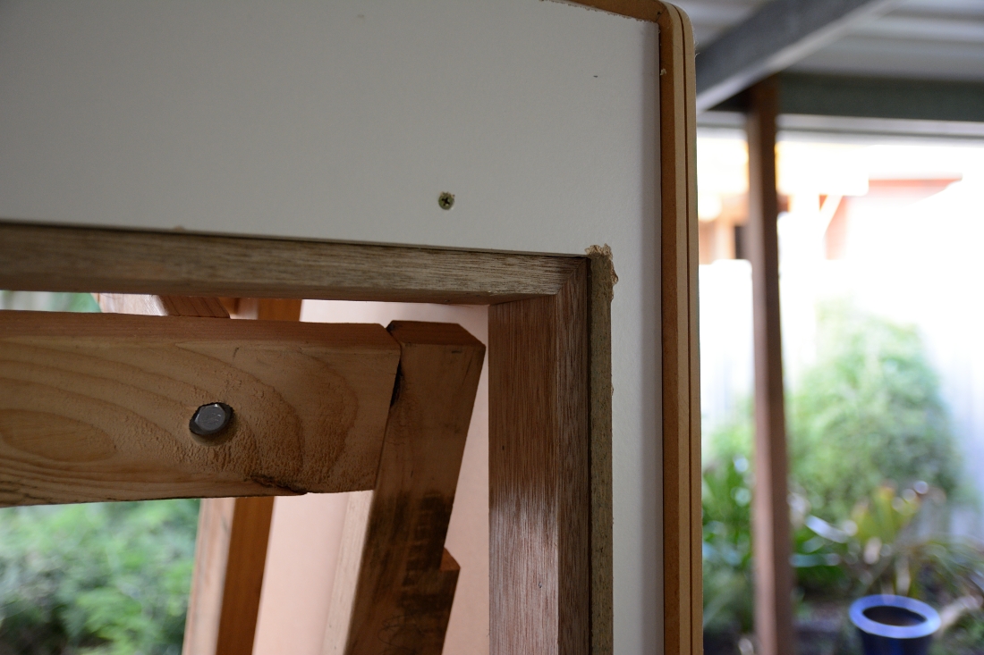 picture of internal frame for rear door