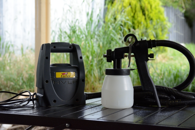 earlex spraying unit