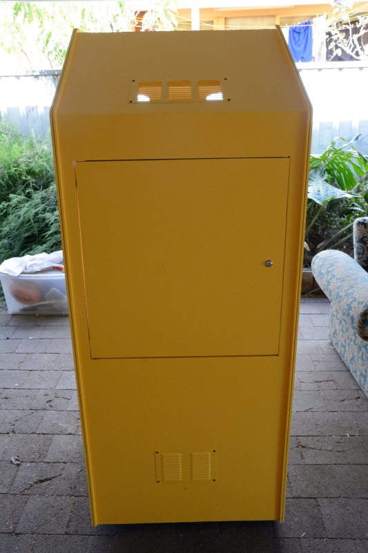 picture of cabient from rear