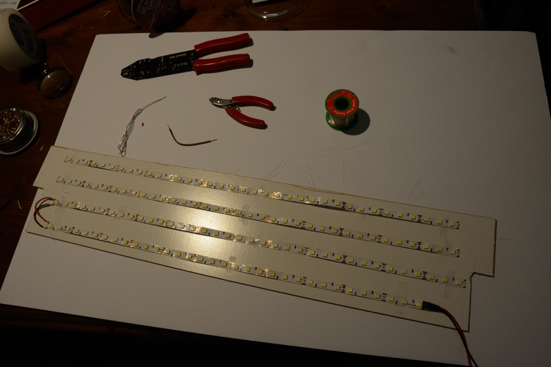 picture of LED lighting strips
