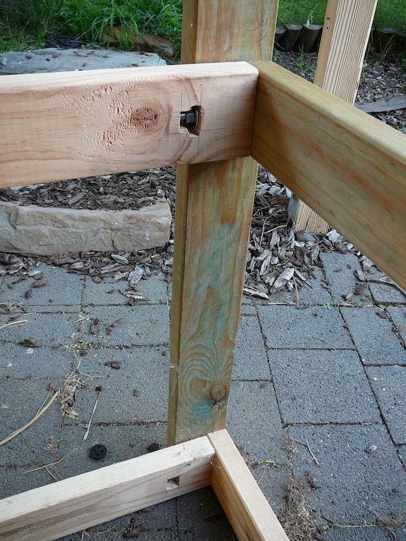 close up of frame